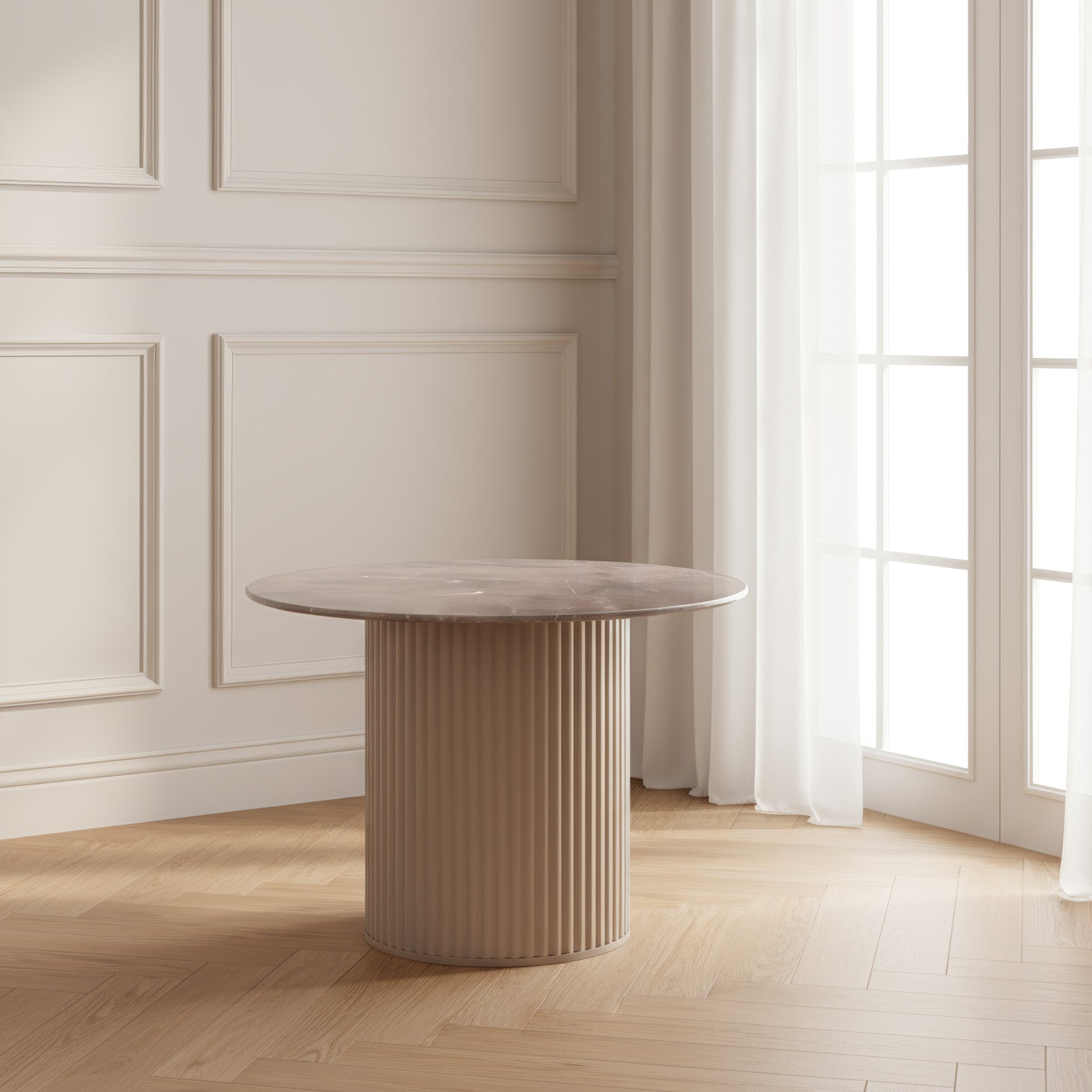 Marbelle sofabord Ø60 cm